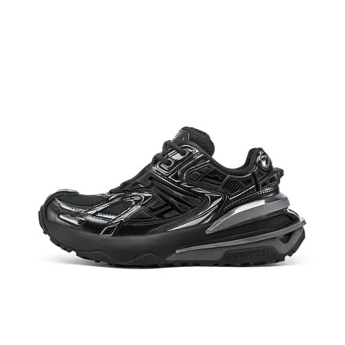 OGR Беговые кроссовки Low Top Черные Унисекс