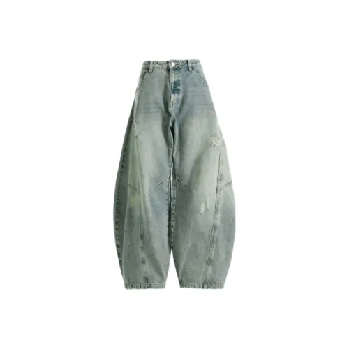 Incolore Светло-Синие Женские Джинсы