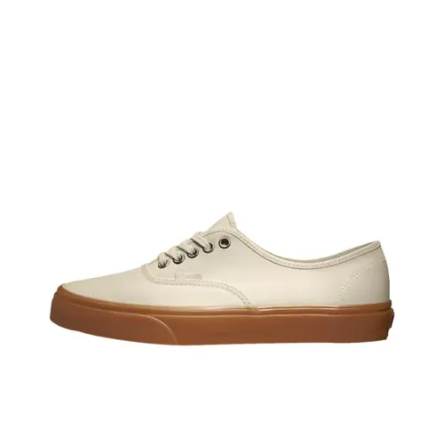 Vans Authentic Скейтборд Кроссовки Унисекс Бежевые