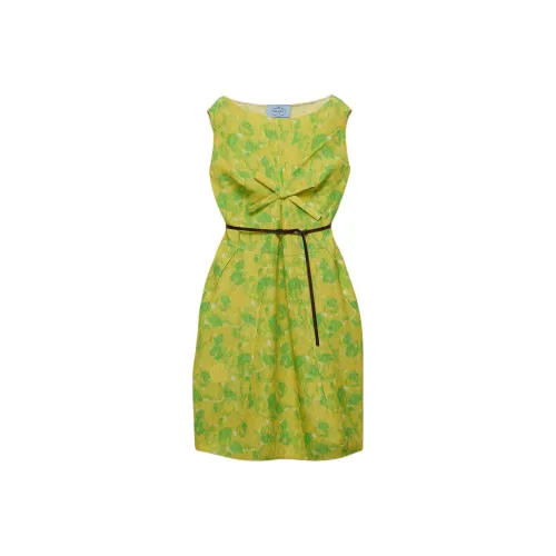 PRADA FW25 Без рукавов Платье Женское