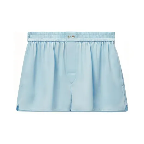 Alexander Wang SS24 Повседневные шорты Женские Ярко-синий