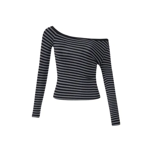 ADXKM Полосы Женские T-рубашки