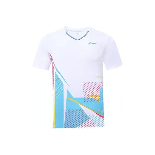 Подкладка для бадминтона мужская стандартная белая джерс