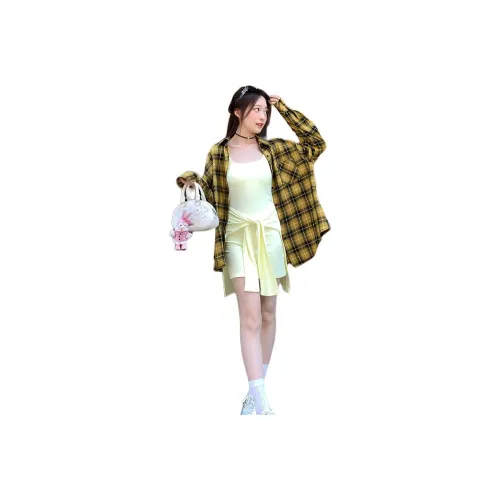 RDRE Желтые Женские Рубашки