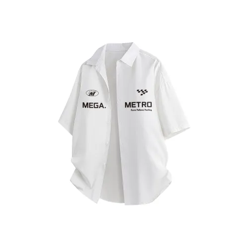 MEGA METRO Унисекс Рубашки