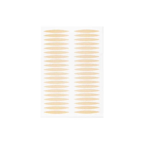 Monalis Оливковый Форма Острый Угол Лунная Форма Волокно Двойной Веки Патч