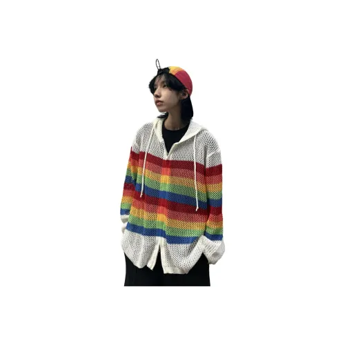 UNA RETA Белый Унисекс Трикотаж