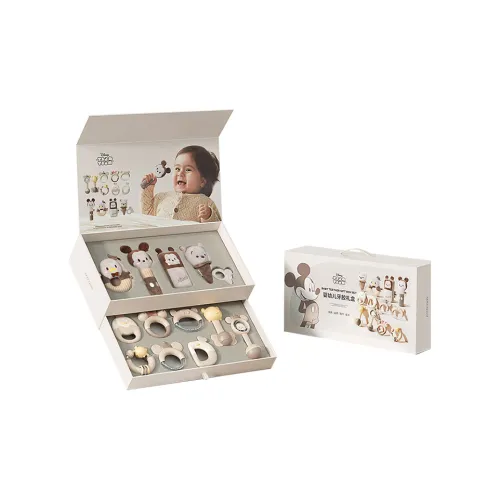 Disney Малыш Newborn Подарочная Коробка Малыш Игрушка Малыш 100 Дней Праздничная Игрушка Коробка Успокаивающая Игрушка Развивающие Игрушки