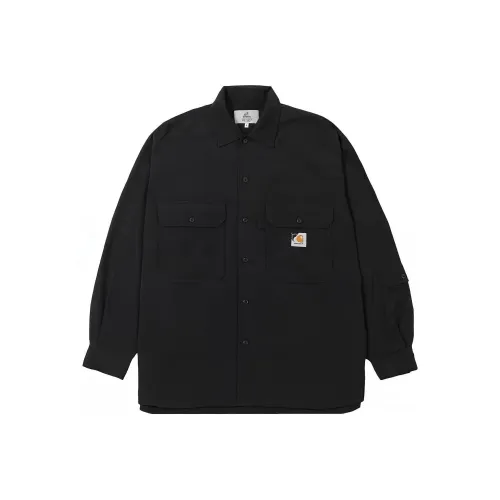 Carhartt WIP Carhartt WIP x INVINCIBLE Черные Мужские Рубашки