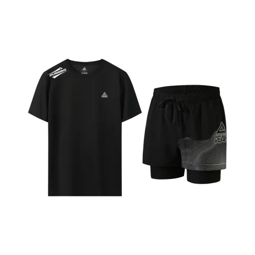 PEAK Повседневная спортивная одежда Унисекс Двухкомпонентный комплект