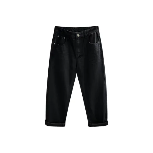 YGQPZHZ Черные Мужские Джинсы