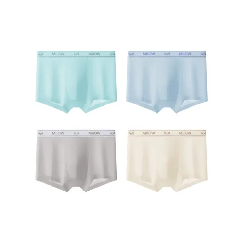 MIIOW 1 упаковка каждого цвета OF 4 Мужские боксер-шорты