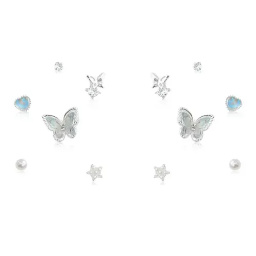 I YOU Alloy Stud Earrings Women's