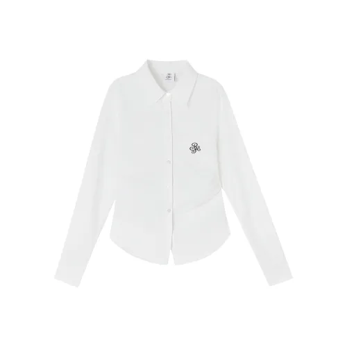 IKYOU Белые Женские Рубашки