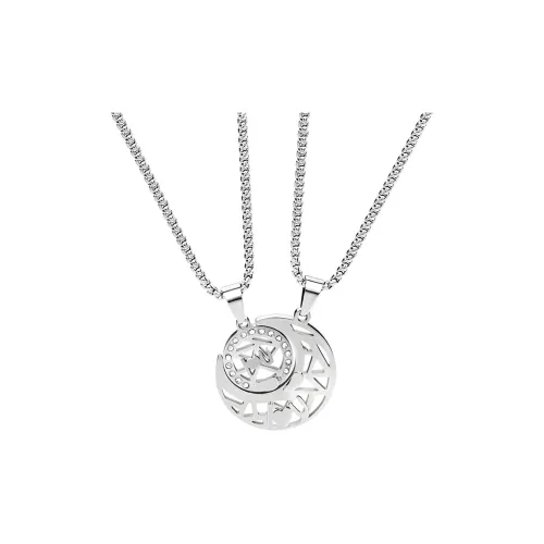 GUDUD Титановое стальное ожерелье позиционирование мужской женский стиль унисекс