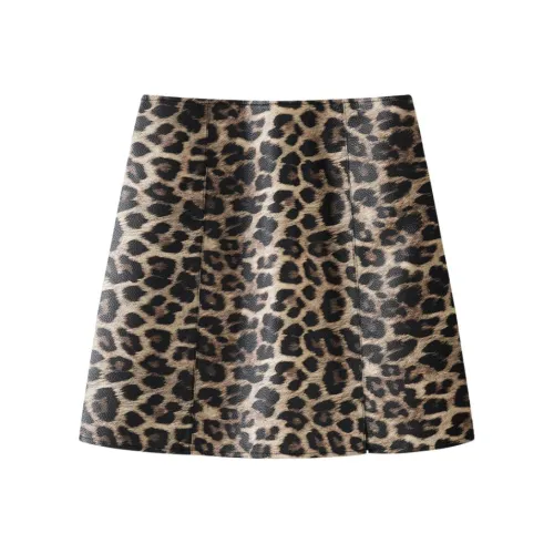 Devanro Кожаные короткие юбки для женщин