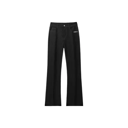 HSWLD Черные Унисекс Джинсы