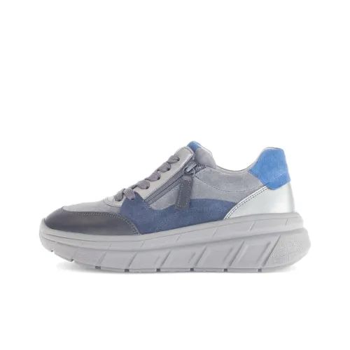 Gabor Мода Низкий Топ Casual Женский Серый Синий