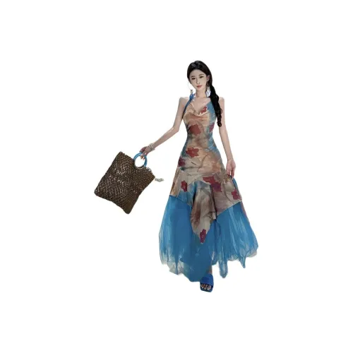 Dippanis Без рукавов Платье Женское