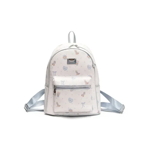 NOMK ПУ (полиуретан) Carry Рюкзак Женские Розовый Синий