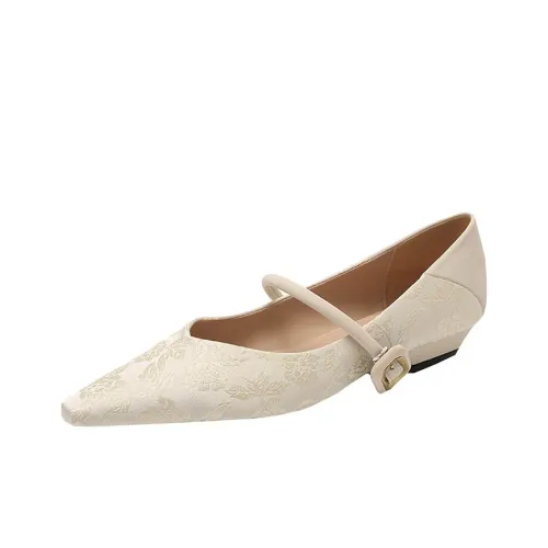 CAOT Плоская подошва Туфли Мэри Джейн Женские