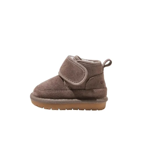 Babaya Slip-resistant Abrasion-resistant Thermal Baby Shoes Khaki Gray Baby Бабая противоскользящие устойчивые к истиранию термоботинки для малышей хаки серого цвета для малышей