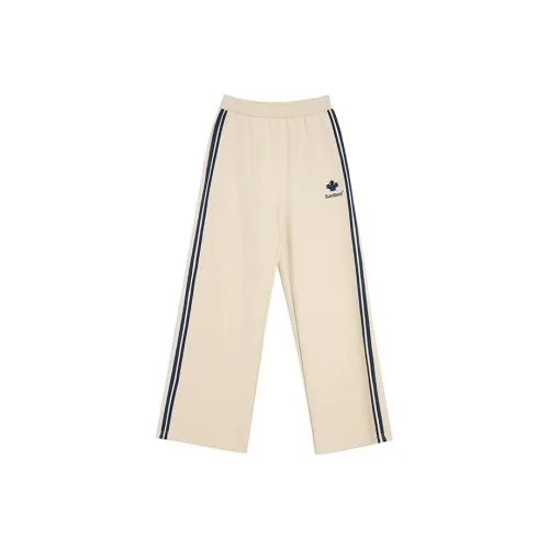 SUNTOMORROW Брюки 2025 Осенне-зимний Серый Бежевый Подростки