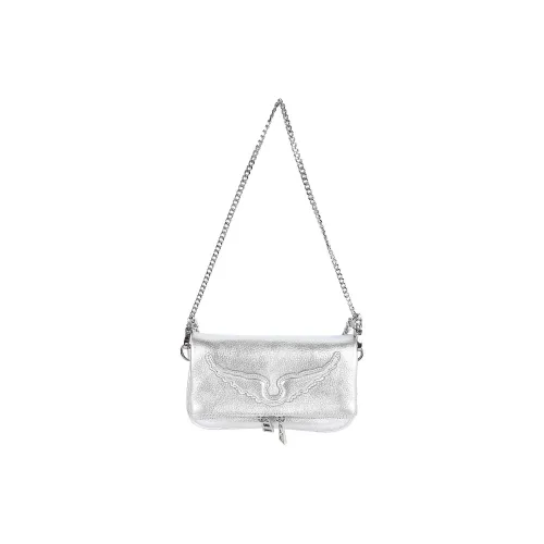 Zadig & Voltaire Сумка через плечо Серебряная Женская