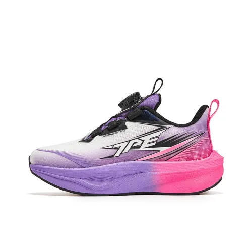 7 PE Slip-Resistant Дышащий Легкий Амортизация Низкий Топ Детская Беговая Обувь Черный Фиолетовый Розовый Красный Подростки