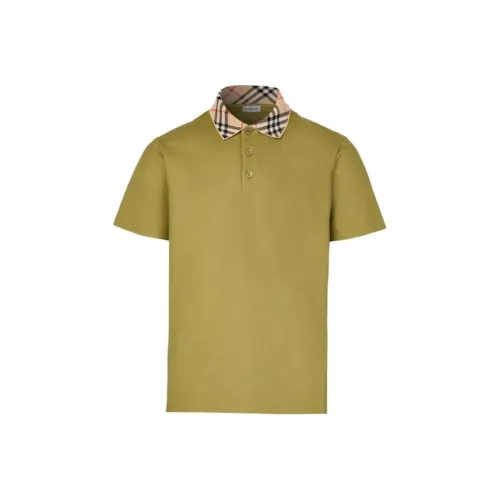 Burberry Manor Зеленая Мужская Поло