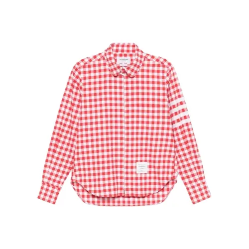 THOM BROWNE Розовые Мужские Рубашки