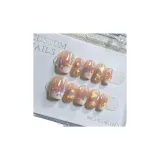 Радужный маленький цветочный дизайн