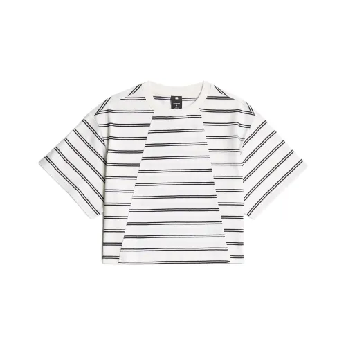 STAR Натуральный Белый Женские T-Рубашки