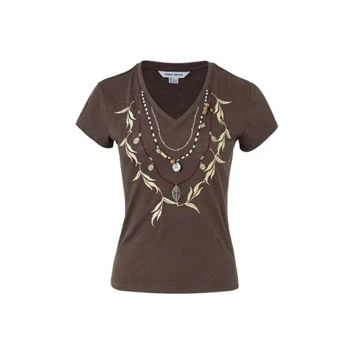 URBAN REVIVO Dream Traveler T-Рубашка Женская