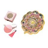 Composite Floral Design (Gold Sand) Pink Set  
Композитный Цветочный Дизайн (Золотой Песок) Розовый Комплект