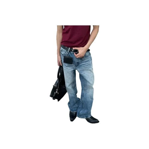 DEAR BETSY Синий Унисекс Джинсы