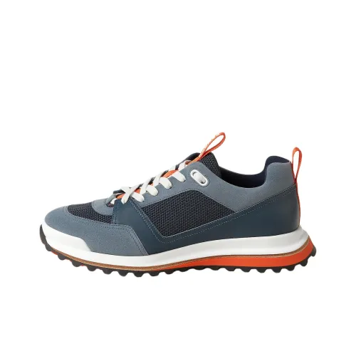 HERMES Leader Low Топ Повседневная обувь Мужская Синяя