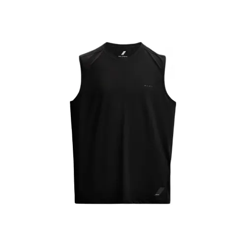 ZARA Мужские майки черного цвета