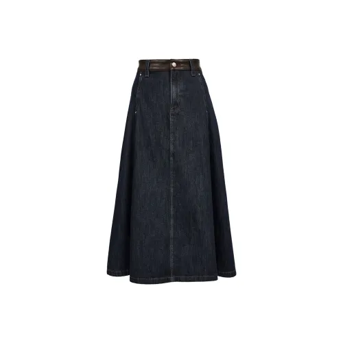 ONLY Женские Джинсовые Длинные Юбки