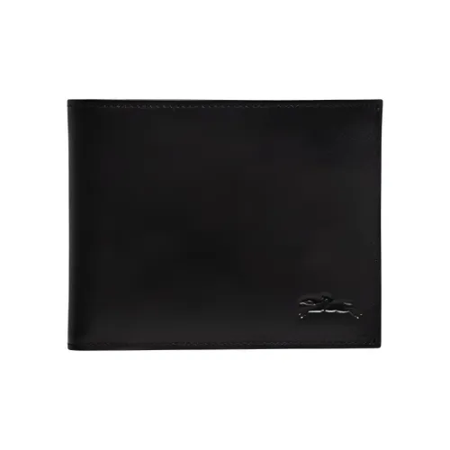 LONGCHAMP Baxi Кошелек из коровьей кожи Мужской Черный