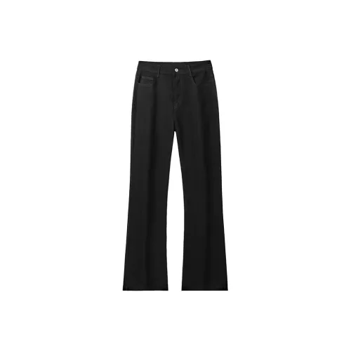 TESTUNG Черный Унисекс Джинсы