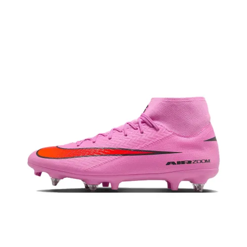 Nike Mercurial Superfly 10 Academy Поддержка Футбольные бутсы Унисекс Розовый