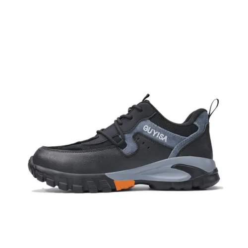 Blue Gull Shield Легкий Устойчивый к скольжению и Износу Низкий Топ Уличная Обувь Унисекс Черный