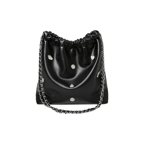 Narandu Сумка из синтетической кожи с цепочкой сумка-тоут сумка через плечо сумка на плечо большая женская черная