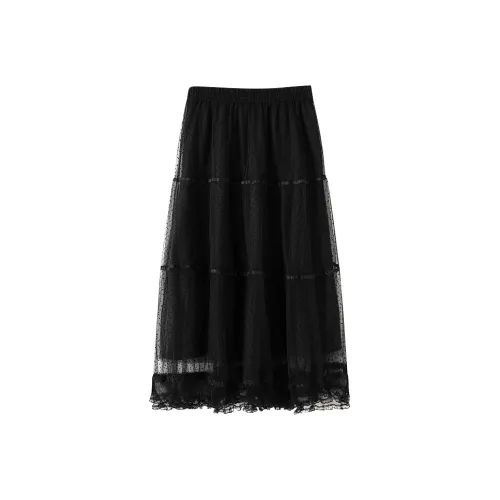 MIIOW Повседневная длинная юбка для женщин