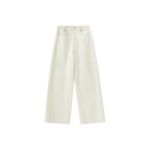 SENTUBILA Молочно-чайный Бежевый Женские Джинсы