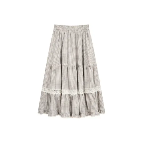 ZIHAN Повседневный Длинный Юбка Женские