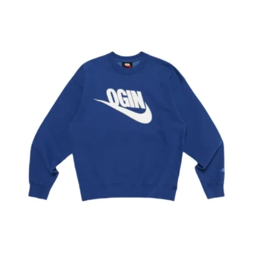 Nike Clothing Синий Мужской Свитшот