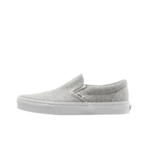 Vans CLASSIC Slip-On Скейтборд Кроссовки Мужские Серые