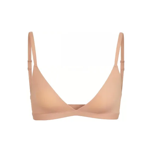 SKIMS FITS EVERYBODY Треугольный бюстгальтер Braetette Бюстгальтер Женский 1 Пачка Охра Охра